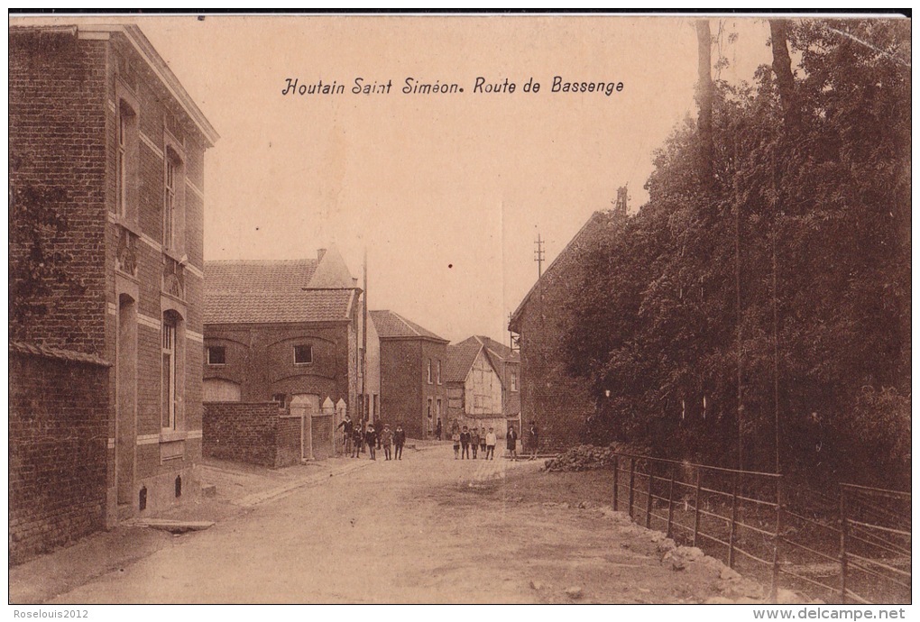 HOUTAIN-SAINT-SIMEON : Route De Bassenge - Oupeye