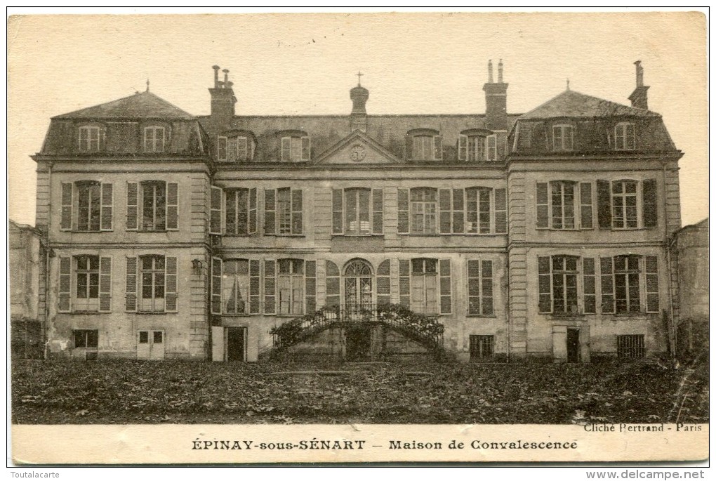 CPA 91  EPINAY SOUS SENART MAISON DE CONVALESCENCE - Epinay Sous Senart