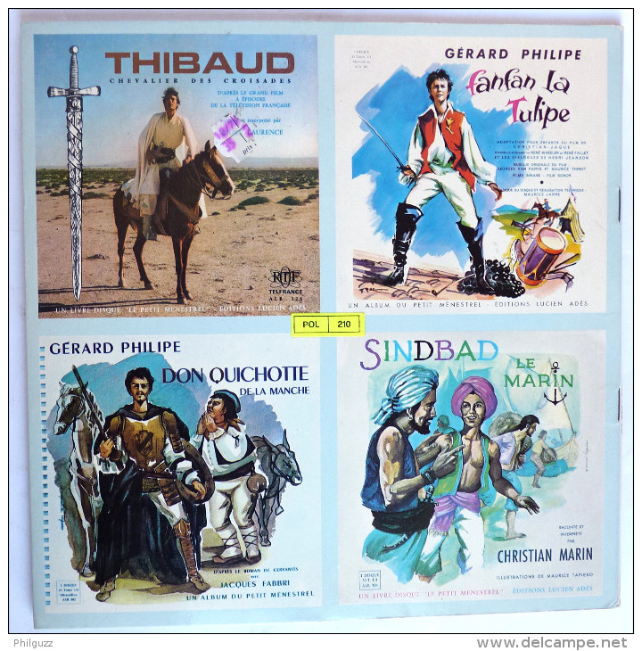 Disque Vinyle 33T 25 Cm BUFFALO BILL François Périer - FESTIVAL ADES ALB 348 1960 ILLUSTRATIONS M TAPIERO - Discos & CD