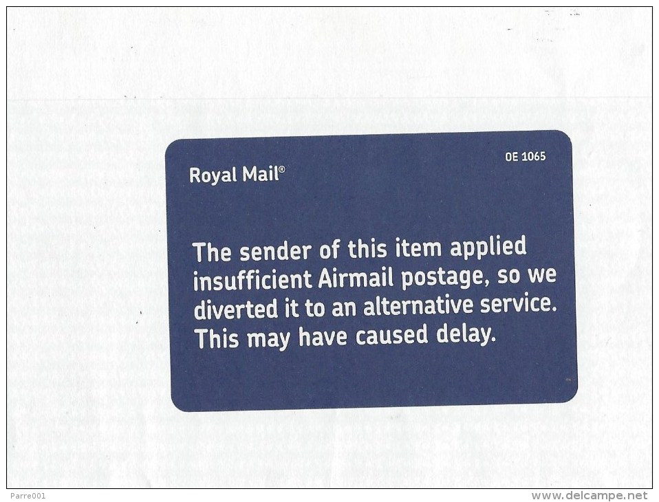 UK 2010 Plymouth Revenue Protection Underfranked Postage Paid Machin Cover - Strafportzegels