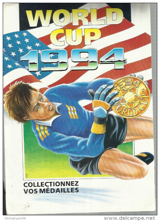 **WORLD CUP 1994 - VOLLEDIG MET ALLE MEDAILLES - Books