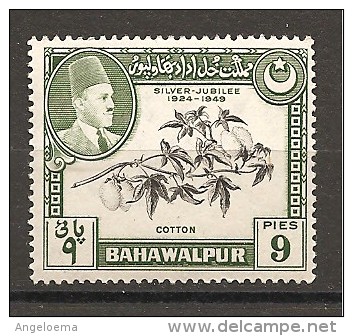 BAHAWALPUR - 1949  Pianta Di Cotone 1v. Nuovo** MNH - Vegetazione