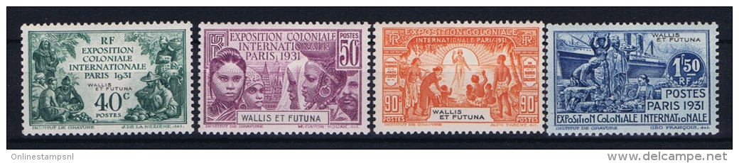 Wallis Et Futuna Yv Nr  66 - 69   MH/* Avec  Charnière - Neufs