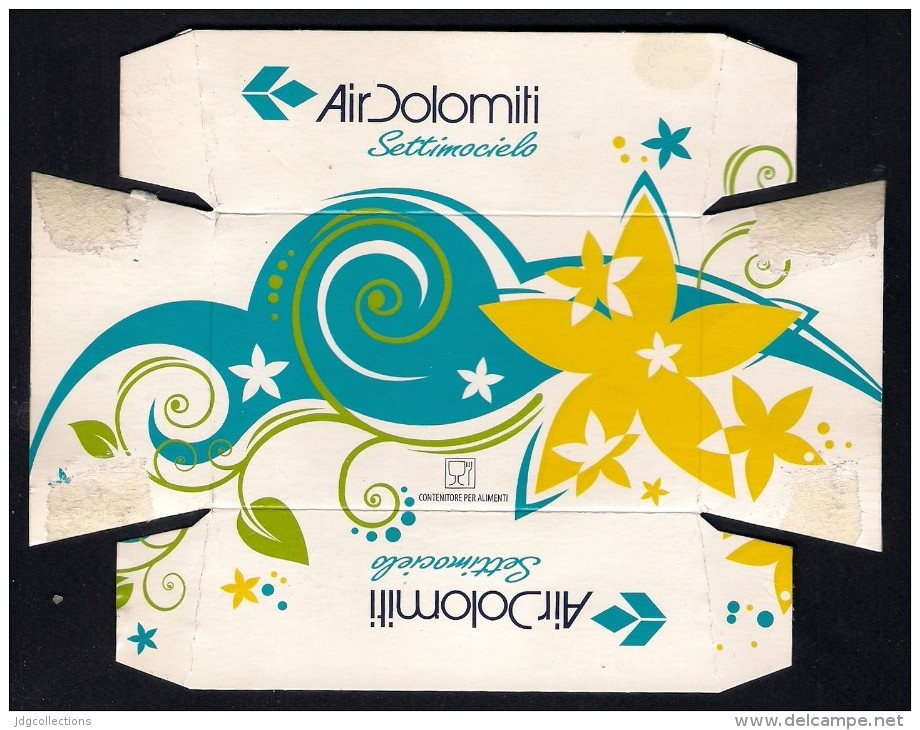 # AIR DOLOMITI Lufthansa Modular Food Box Giveaway Advert Cadeaux Geschenke Luftfahrt Airlines Aviation Aereo Avion - Cadeaux Promotionnels