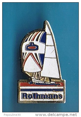 PIN´S //  ** VOILIER ** ROTHMANS ** CIGARETTES ** - Sailing, Yachting