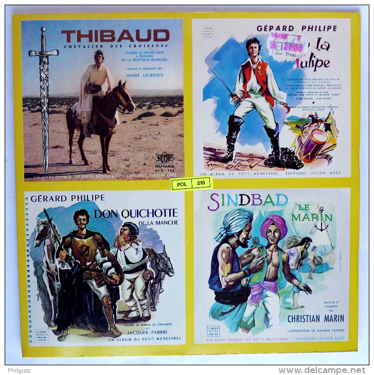 RARE Disque Vinyle 33T 25 Cm LES TROIS MOUSQUETAIRES Maurice Jarre - ADES ALB 303 1976 - Dischi & CD