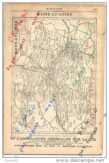 ANNUAIRE - 49 - Département Maine Et Loire - Année 1900 + 1923 + 1927 + 1933 1948 édition Didot-Bottin 5 Années (8x5=40) - Telefoonboeken