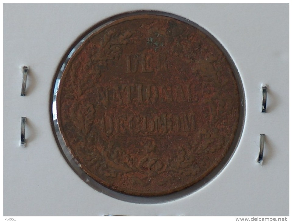 MEDAILLE DER NATIONAL OECONOM Berliner Commerz & Disconto-Bank 1877 - Firma's