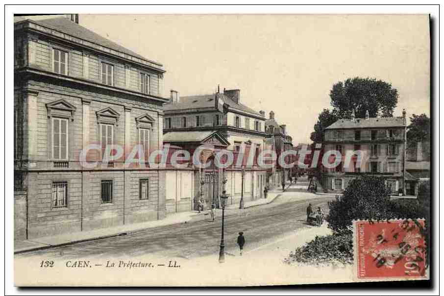 CPA Caen La Prefecture - Caen