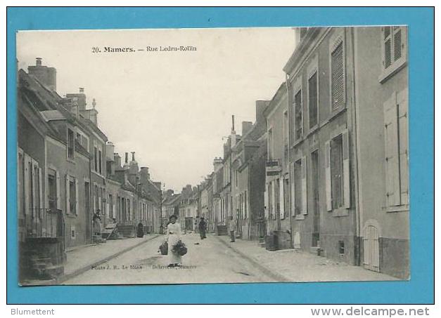 CPA 20 - Rue Ledru Rollin MAMERS 72 - Mamers