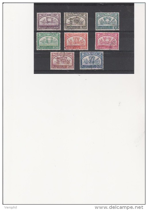 PORTUGAL - SERIE N° 752 A 759    - OBLITERE - TB -  ANNEE 1952  - COTE : 12,50 € - Used Stamps