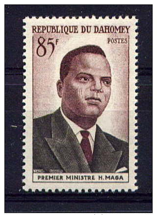 DAHOMEY.  - N° 158** - HUBERT MAGA - Benin - Dahomey (1960-...)