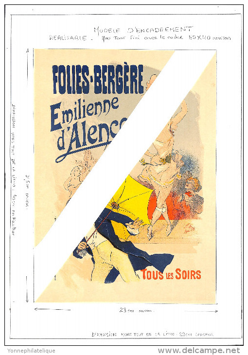J-CHERET - Lithographie -(imprimerie Chaix) Fin 19ème - Hipodrome De La Porte Maillot - Paris Courses - Lithographies