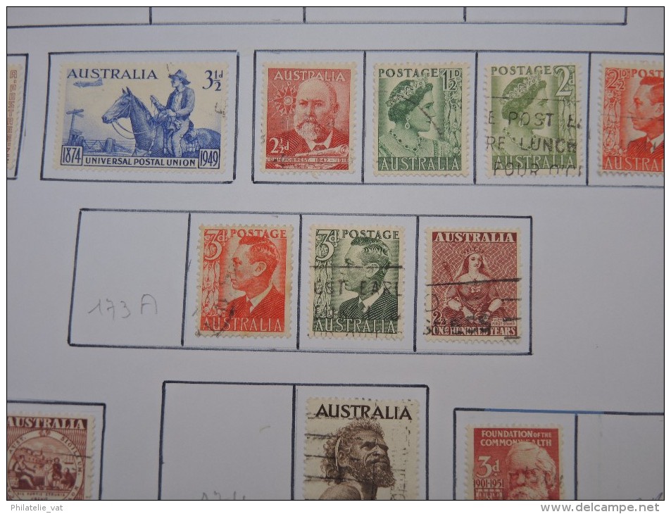 AUSTRALIE - Petite Collection à étudier - Petit Prix - A Voir - Lot P9360 - Collections