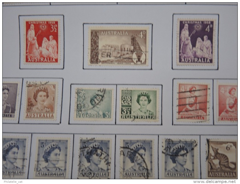 AUSTRALIE - Petite collection à étudier - Petit prix - A voir - Lot P9360