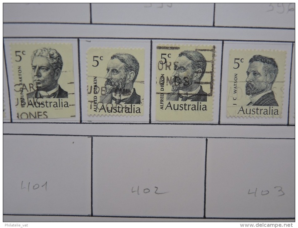 AUSTRALIE - Petite collection à étudier - Petit prix - A voir - Lot P9360