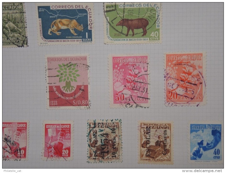 AMERIQUE du SUD - Petite collection à étudier - Petit prix - A voir - Lot P9361