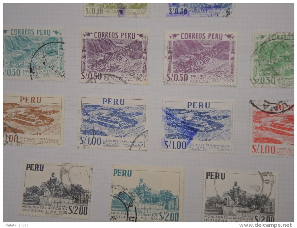 AMERIQUE du SUD - Petite collection à étudier - Petit prix - A voir - Lot P9361