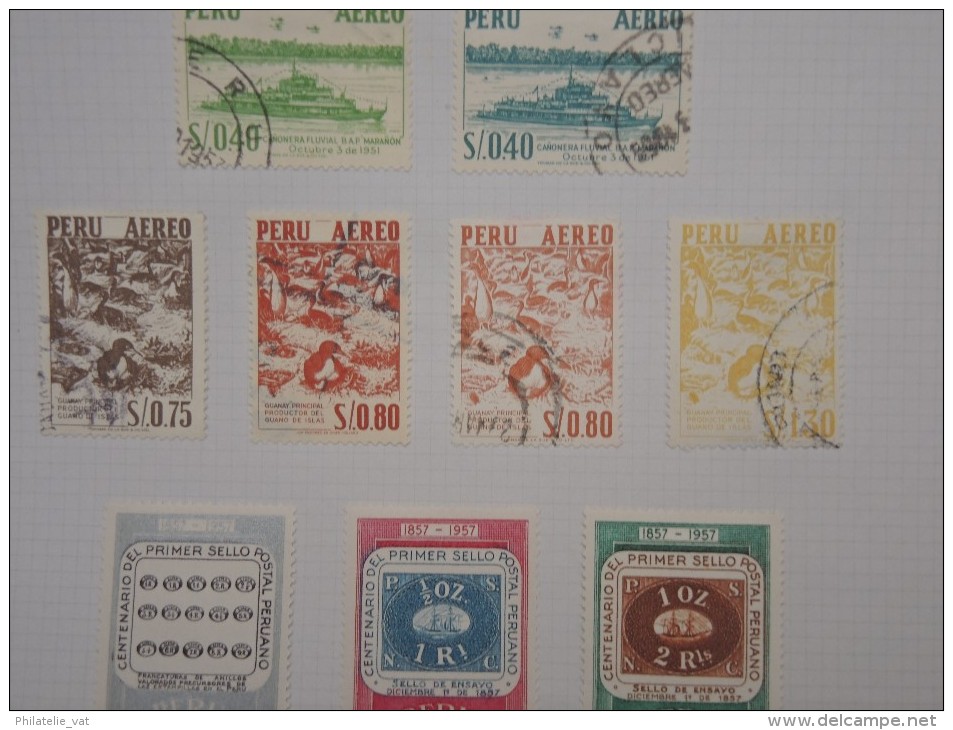 AMERIQUE du SUD - Petite collection à étudier - Petit prix - A voir - Lot P9361