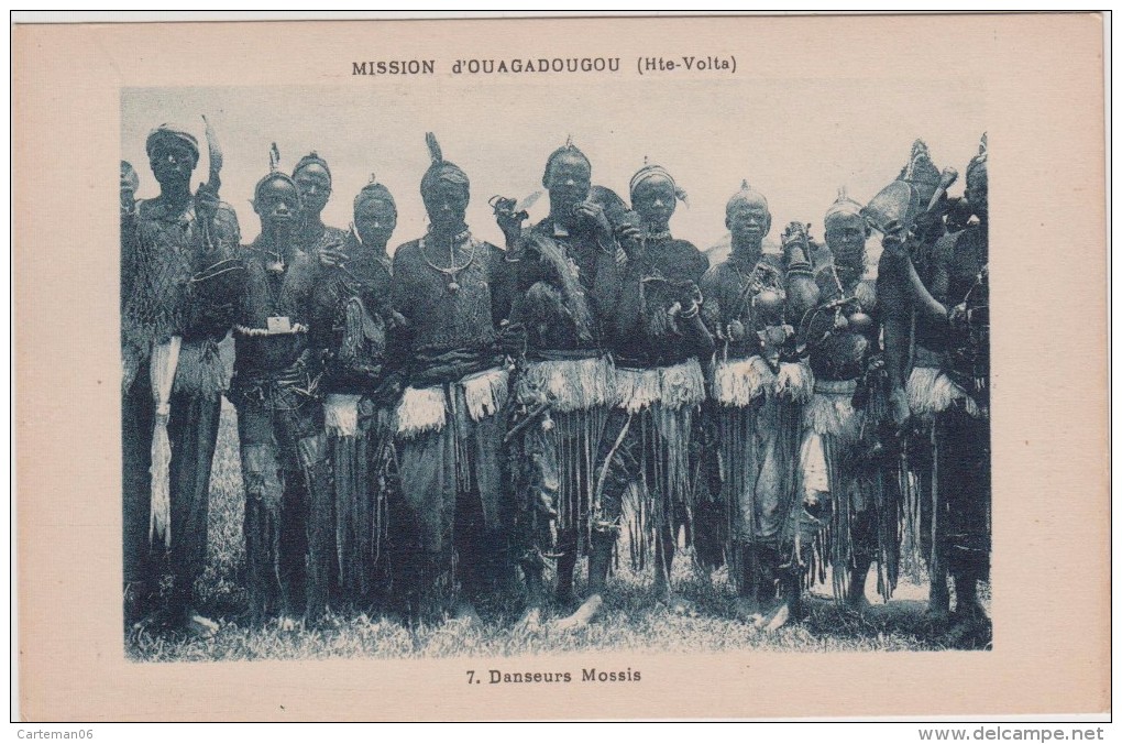 Burkina Faso - Mission D'Ouagadougou (Haute Volta) - Danseurs Mossis - N° 7 - Burkina Faso