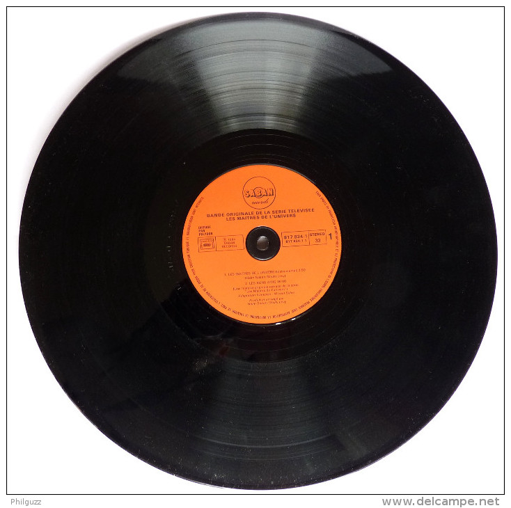 RARE Disque Vinyle 33T LES MAITRES DE L'UNIVERS - SABAN 8178241 1983 - Discos & CD