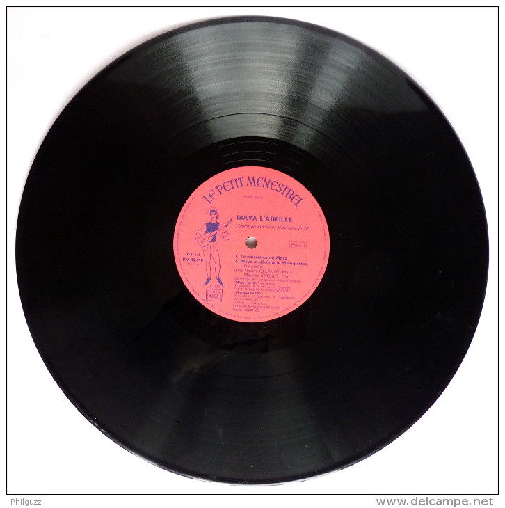 Disque Vinyle 33T MAYA L'ABEILLE - ADES PM 10510 1978 - Platen & CD