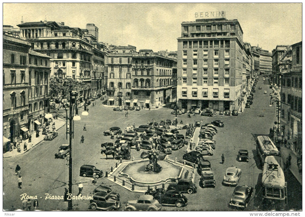 ITALIE(ROMA) AUTOMOBILE_TRAMWAY - Trasporti