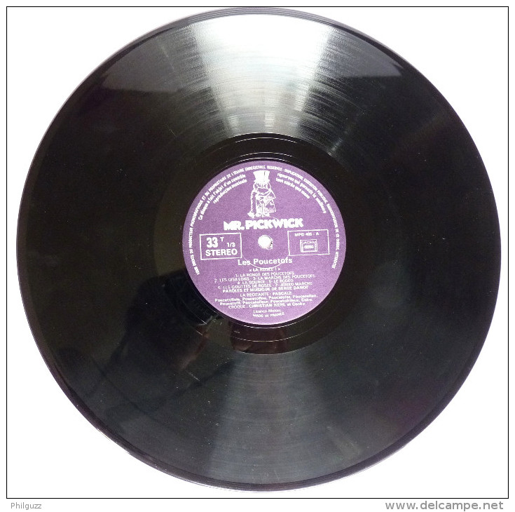 Disque Vinyle 33T LES POUCETOFS ORTF LE MANEGE ENCHANTE ORTF - MR PICKWICK MPD 405 1974 - Platen & CD