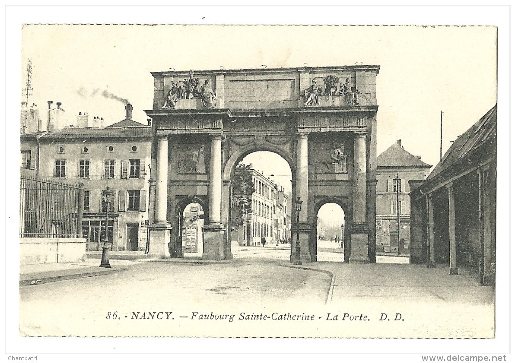 Nancy - Faubourg Sainte Catherine - La Porte - 86 - Nancy