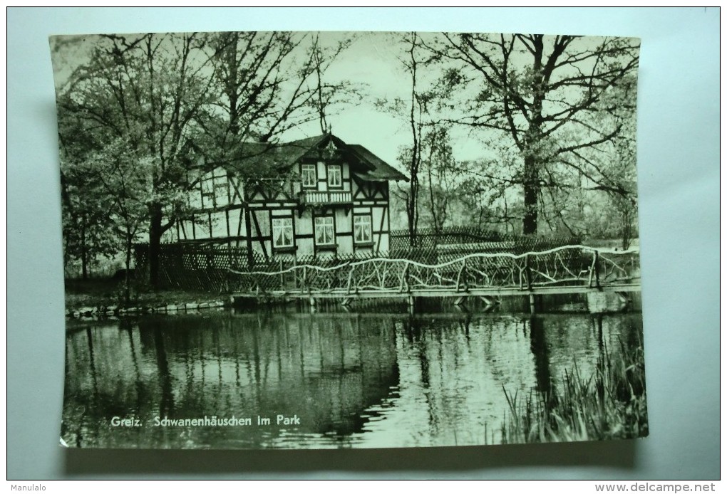 Greiz - Schwanenhäuschen Im Park - Greiz