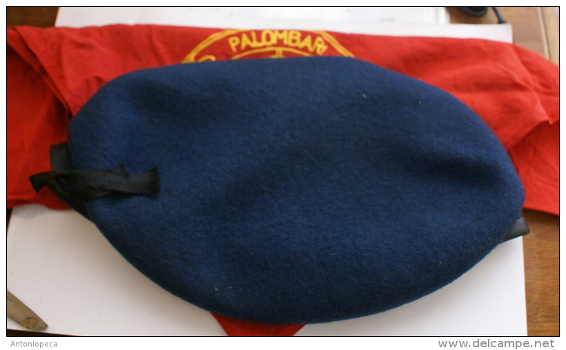 ITALY - ITALIAN NAVY PALOMBARI (UNDER WATER SEAL) CAP AND FOULARD - Cascos