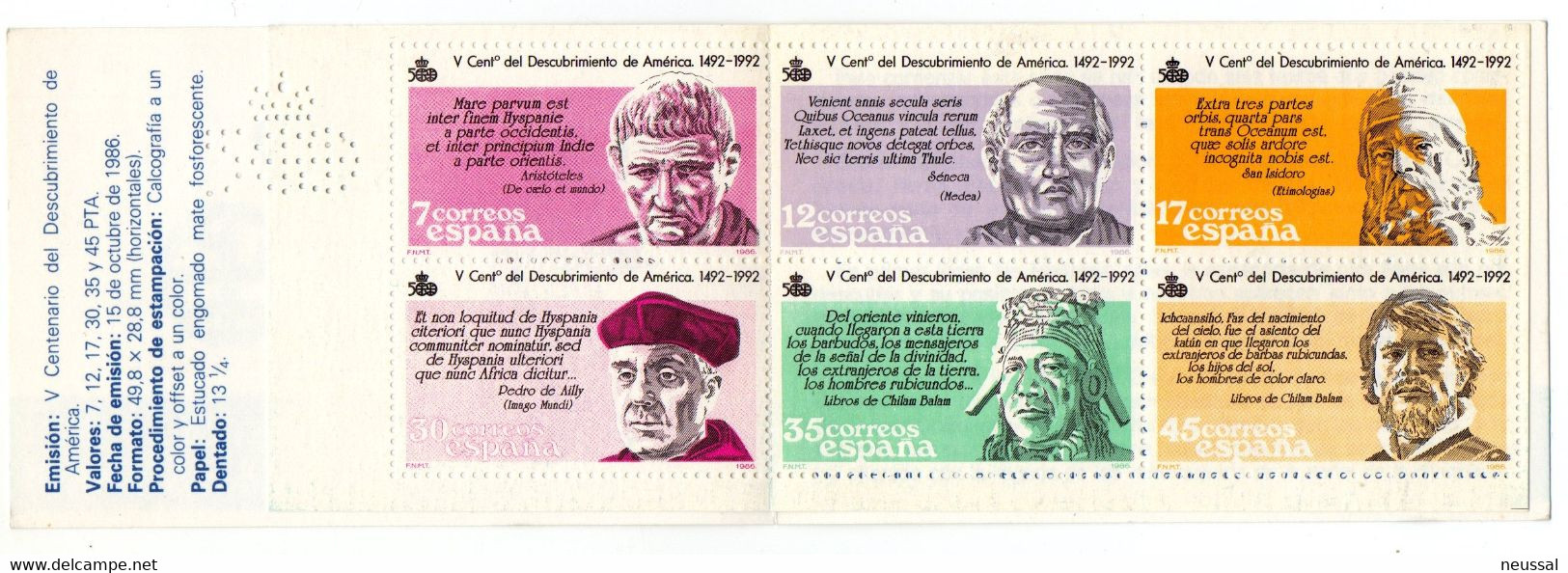 Carnet De España Con Perforacion. - Otros & Sin Clasificación