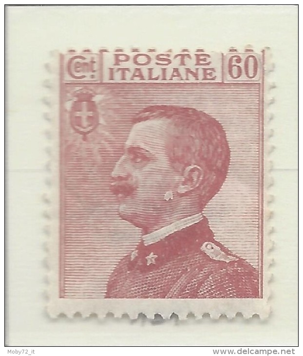 Italia - 1917/20 - Nuovo/new MH - Vittorio Emanuele III - Sass. N. 111 - Ungebraucht