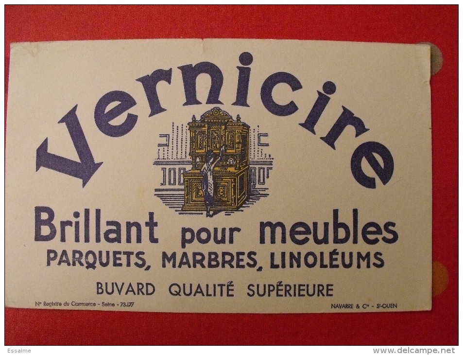 Buvard Cire Vernicire. Vers 1950 - C