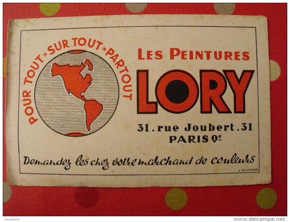 Buvard Lory. Peintures. Vers 1950 - Peintures