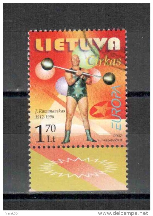 Litauen / Lithuania / Lituanie 2002 EUROPA Gestempelt/used - 2002