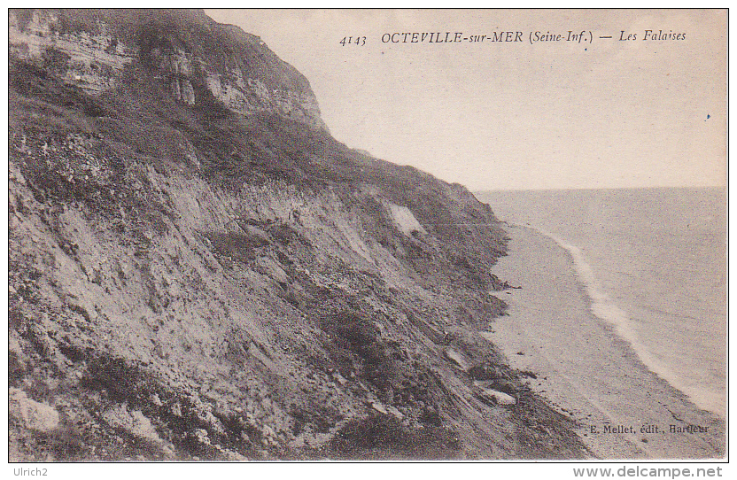 CPA Octeville-sur-Mer - Les Falaises (18064) - Octeville