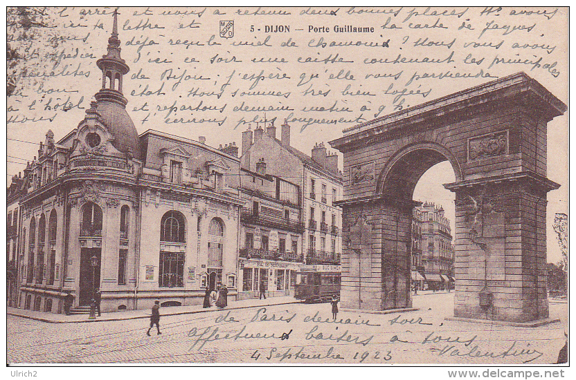 CPA Dijon - Porte Guillaume - 1923 (18074) - Dijon