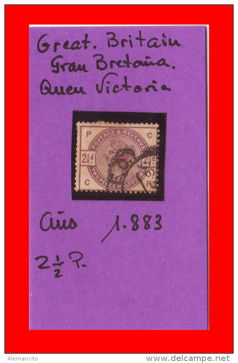 GRAN BRETAÑA -  1803-1884 Queen Victoria - Used Stamps