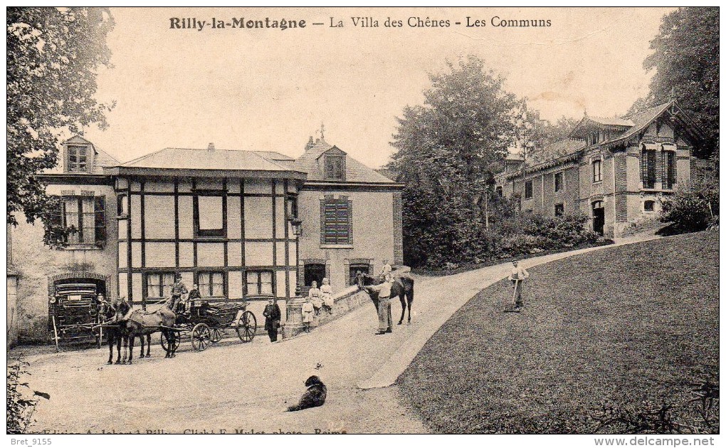 RILLY LA MONTAGNE LA VILLA DES CHENES ET LES COMMUNS TRES BELLE ANIMATION - Rilly-la-Montagne