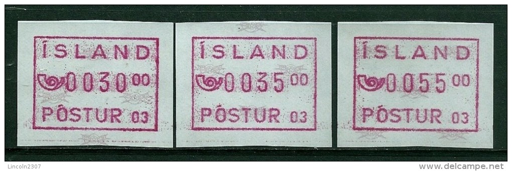 Iceland Label Device 03 1993 - Vignettes D'affranchissement (Frama)