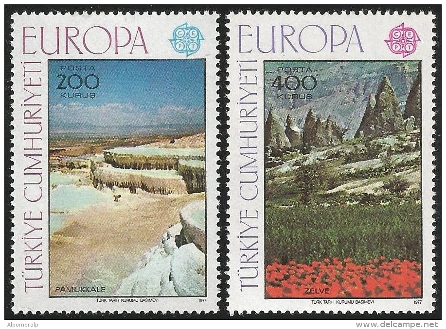 TURKEY 1977 (**) - Europa Cept, Mi. 2415-16. - Ungebraucht