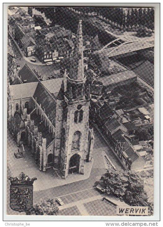 Wervik, Luchtfoto Van De Kerk (pk23251) - Wervik