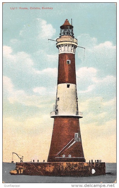 02257 "LIGHT HOUSE, COLABA, BOMBAY". FARO. CART. NON SPED. - India