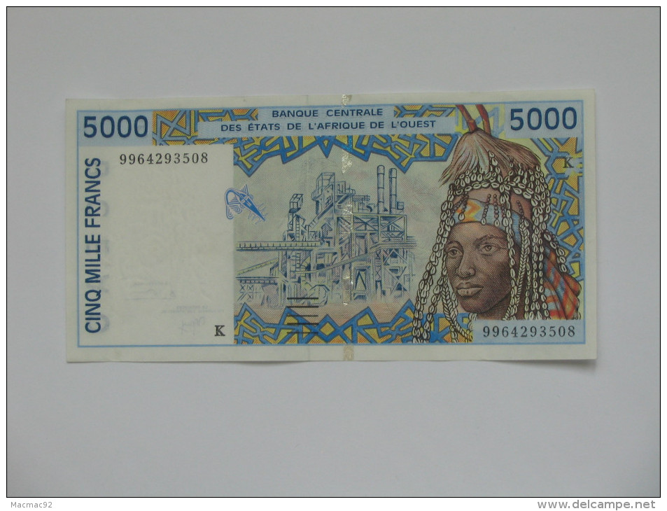 5000 Cinq Mille Francs  - SENEGAL - Banque Centrale Des états De L´Afrique De L´ouest  **** EN ACHAT IMMEDIAT **** - Sénégal