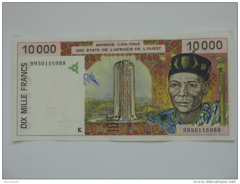 10 000 Dix Mille Francs  - SENEGAL - Banque Centrale Des états De L´Afrique De L´ouest **** EN ACHAT IMMEDIAT **** - Senegal