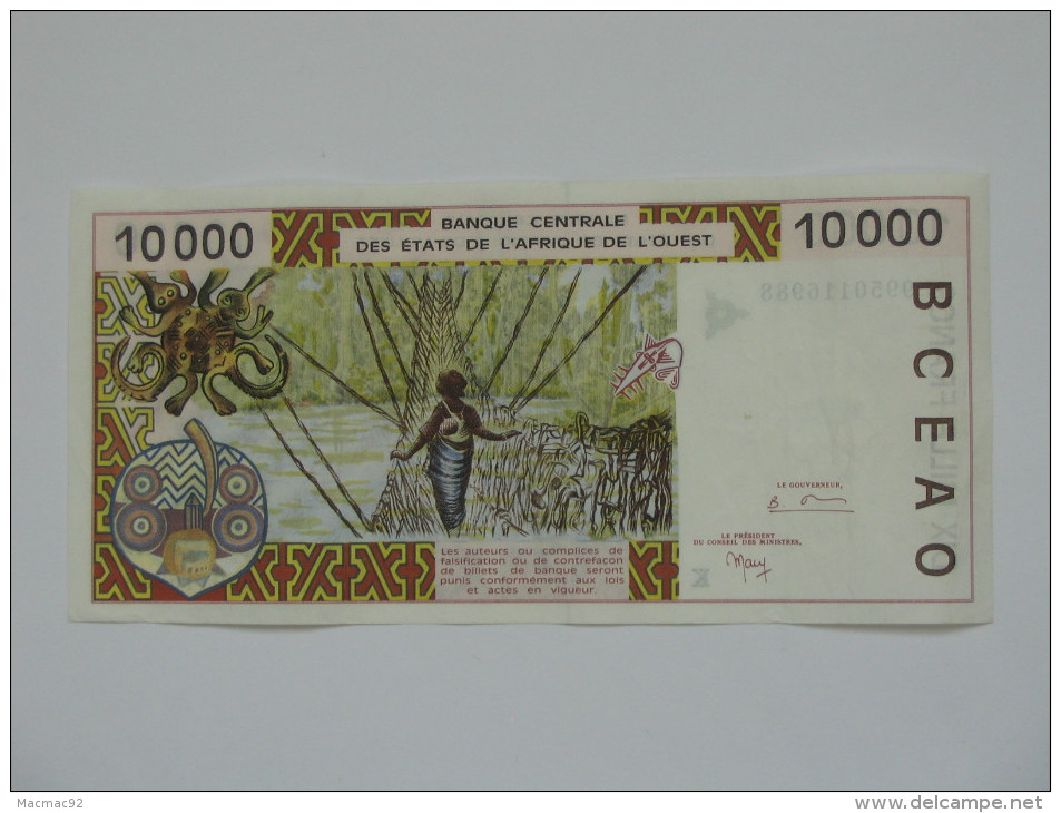 10 000 Dix Mille Francs  - SENEGAL - Banque Centrale Des états De L´Afrique De L´ouest **** EN ACHAT IMMEDIAT **** - Sénégal