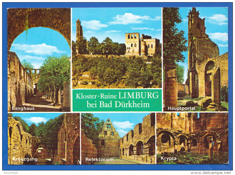 Deutschland; Bad Dürkheim; Multibildkarte Kloster Limburg - Bad Duerkheim