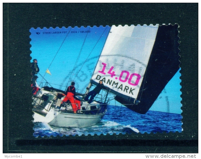 DENMARK  -  2014  North Sea Sailing  14kr  Used As Scan - Usati