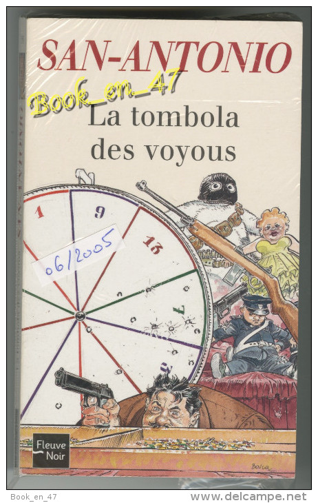 {75405} San-Antonio , La Tombola Des Voyous , 06/2005 ; Illustration Boucq . " En Baisse " - San Antonio